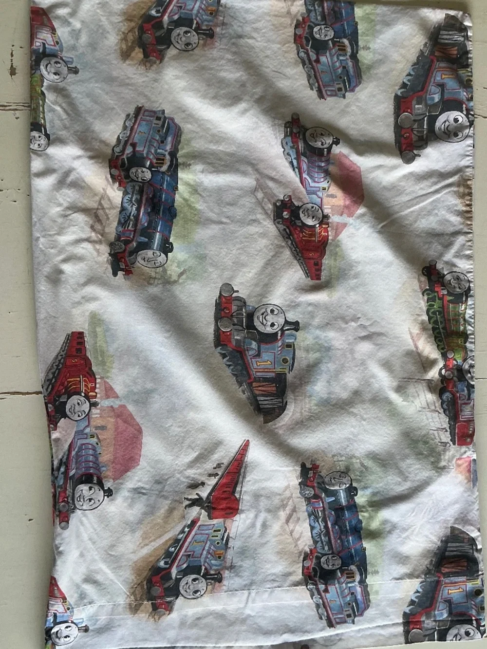 Pottery Barn Kids Thomas and Friends FULL Sheet Set